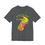Thumbnail: Goats Dig Music Graphic Tee — Artsy Rainbow Goat Listening to Music