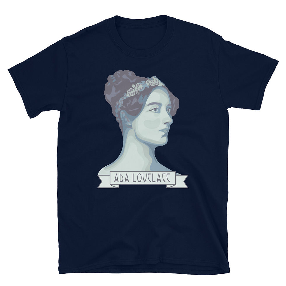 Thumbnail: Ada Lovelace Portrait Short-Sleeve Unisex T-Shirt