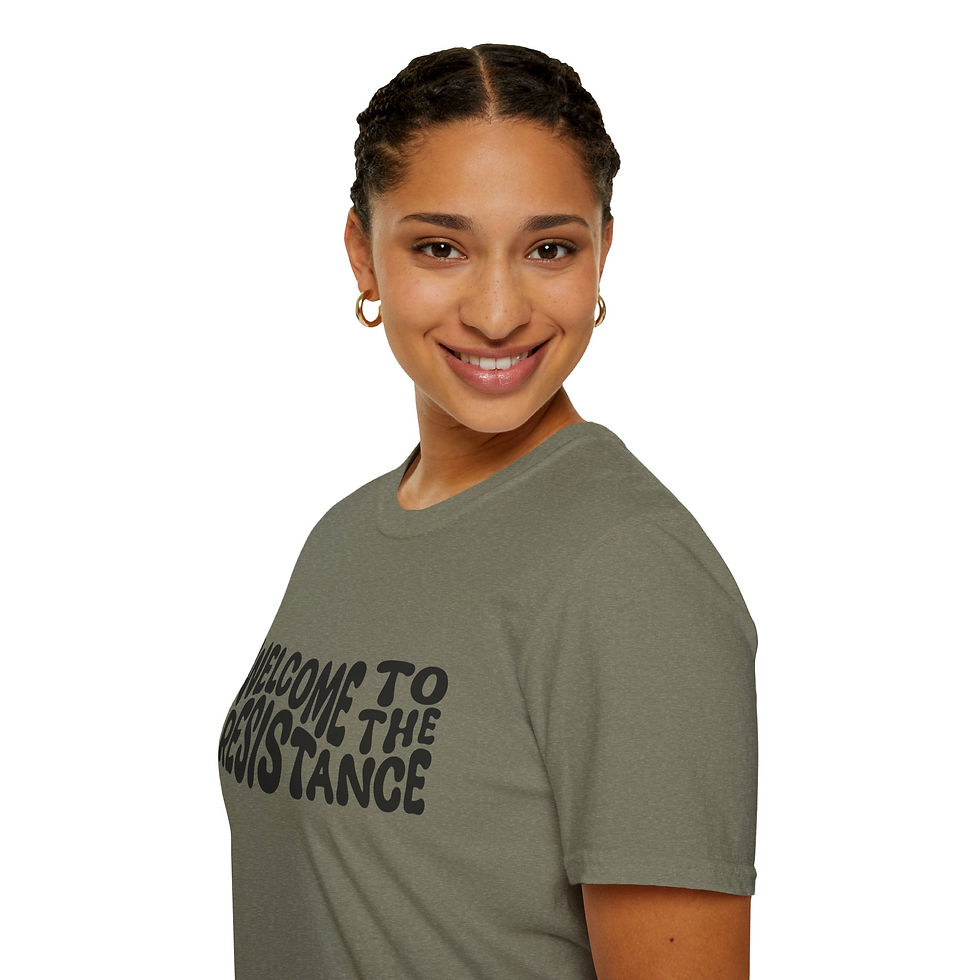 Thumbnail: Welcome to The Resistance Word Art T-Shirt