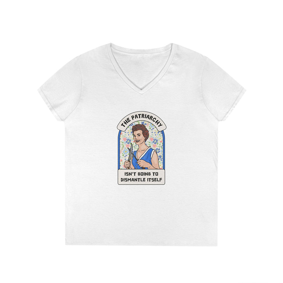 Thumbnail: 50s Housewife Graphic T-Shirt — “The Patriarchy Isn’t Going to Dismantle Itself”