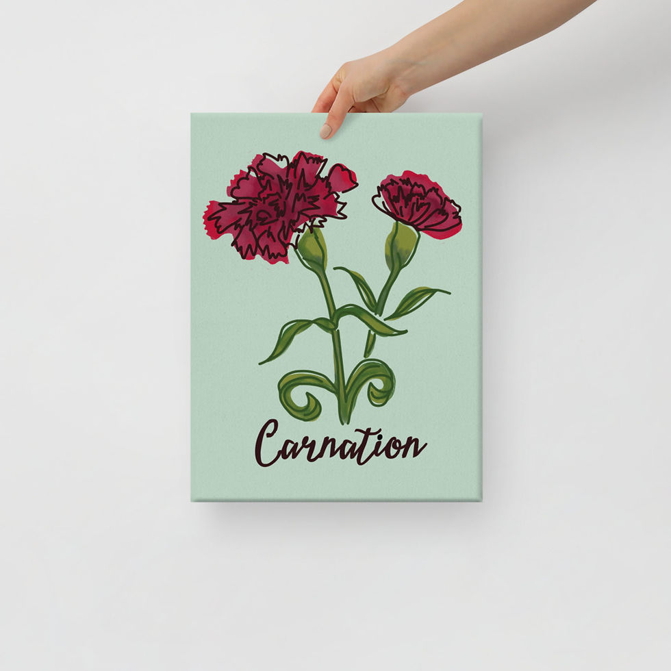 Thumbnail: Carnation Canvas Print