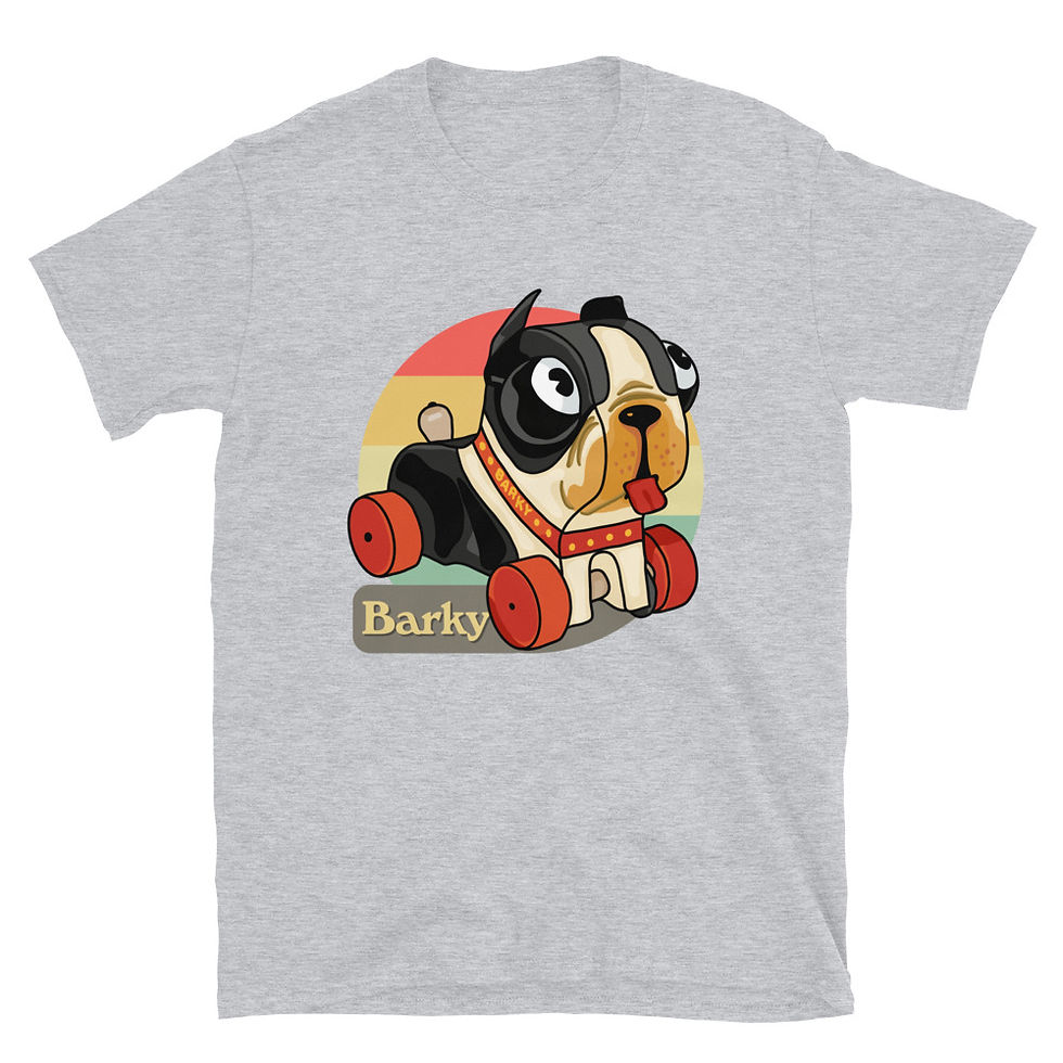 Thumbnail: Vintage Barky  Short-Sleeve Unisex T-Shirt