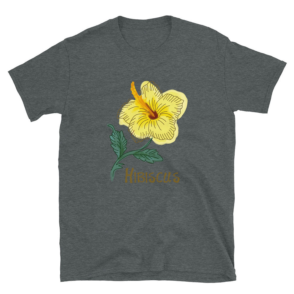 Thumbnail: Hibiscus - Short-Sleeve Unisex T-Shirt