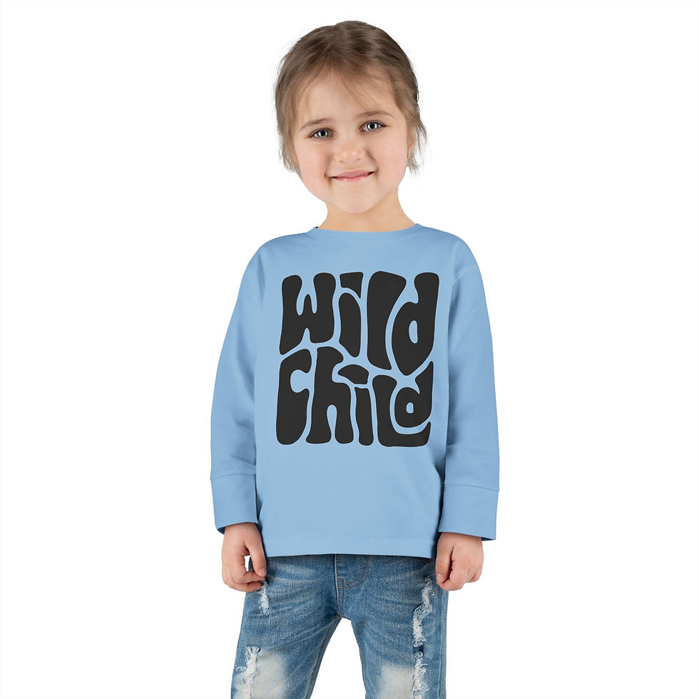 Thumbnail: Wild Child Toddler Long Sleeve Tee