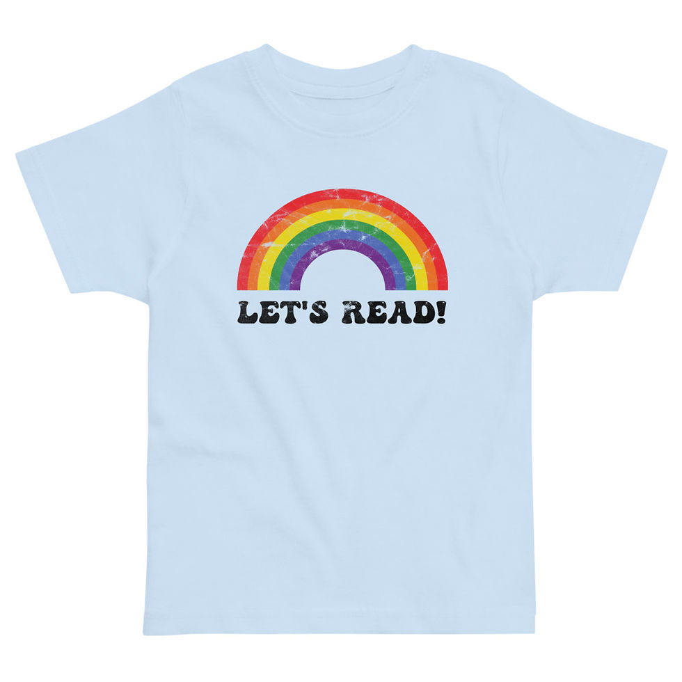 Thumbnail: Let's Read Toddler jersey t-shirt