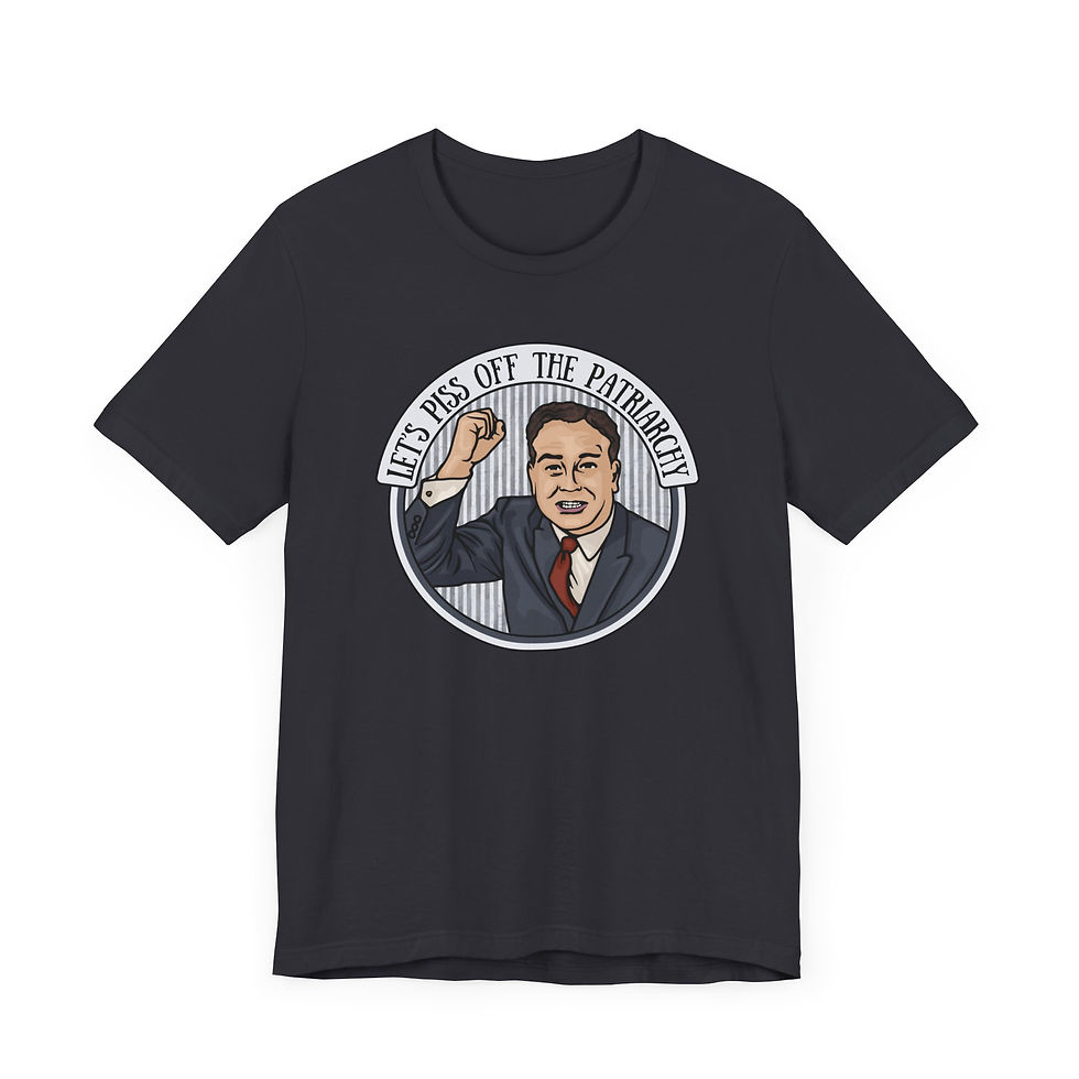 Thumbnail: Let's Piss Off The Patriarchy Funny Short Sleeve T-Shirt Graphic Tee