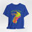Thumbnail: Goats Dig Music Graphic Tee — Artsy Rainbow Goat Listening to Music