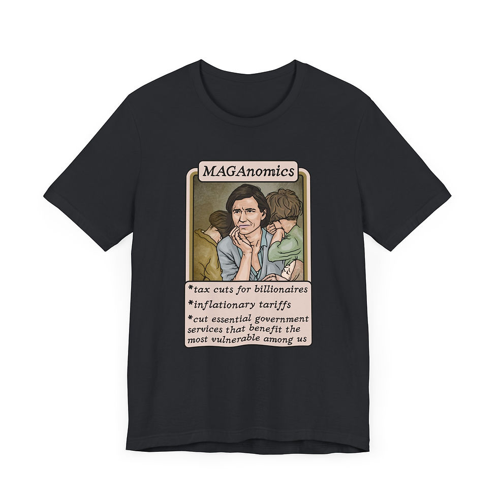 Thumbnail: MAGAnomics Plan Unisex Graphic Print T-Shirt, Retro Vintage Vibes