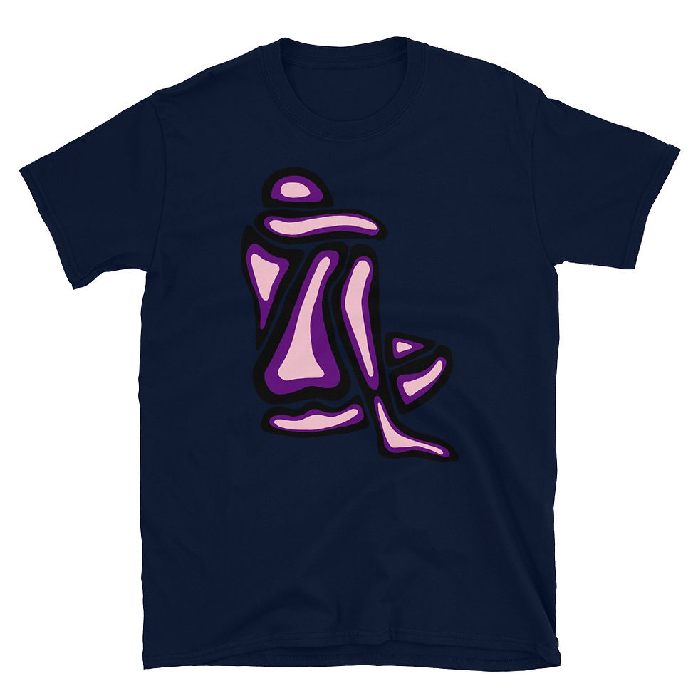 Thumbnail: Matisse Inspired Woman - Short-Sleeve Unisex T-Shirt