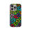 Thumbnail: Wonky Retro Rainbow Flowers All Over Print Flexi Cases