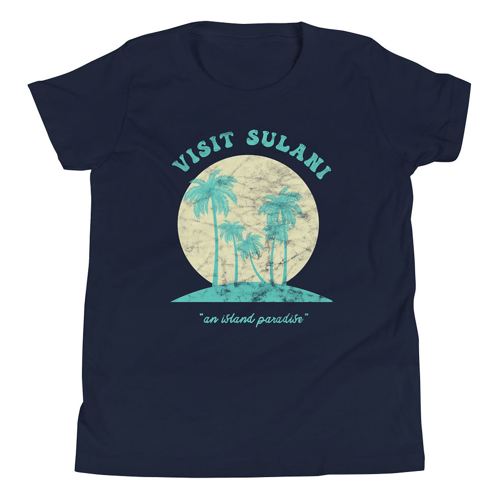 Thumbnail: Visit Sulani, An Island Paradise Youth Short Sleeve T-Shirt
