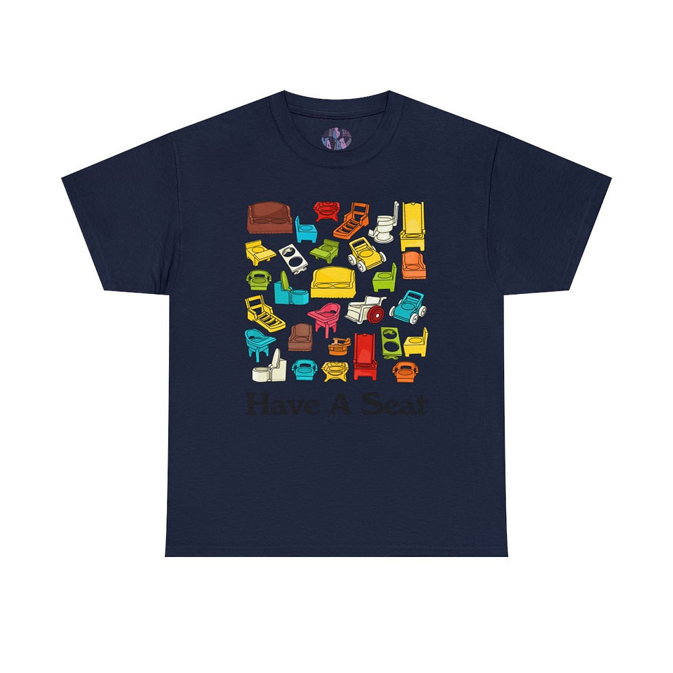 Thumbnail: Have A Seat Unisex Heavy Cotton Tee