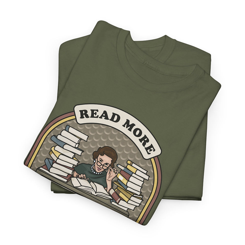 Thumbnail: Read More Banned Books Unisex Heavy Cotton Tee