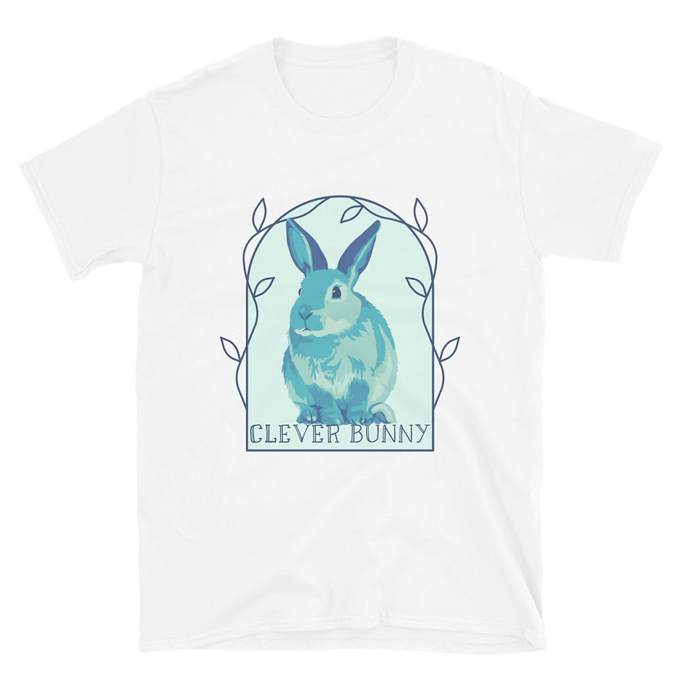 Thumbnail: Bunny Short-Sleeve Unisex T-Shirt