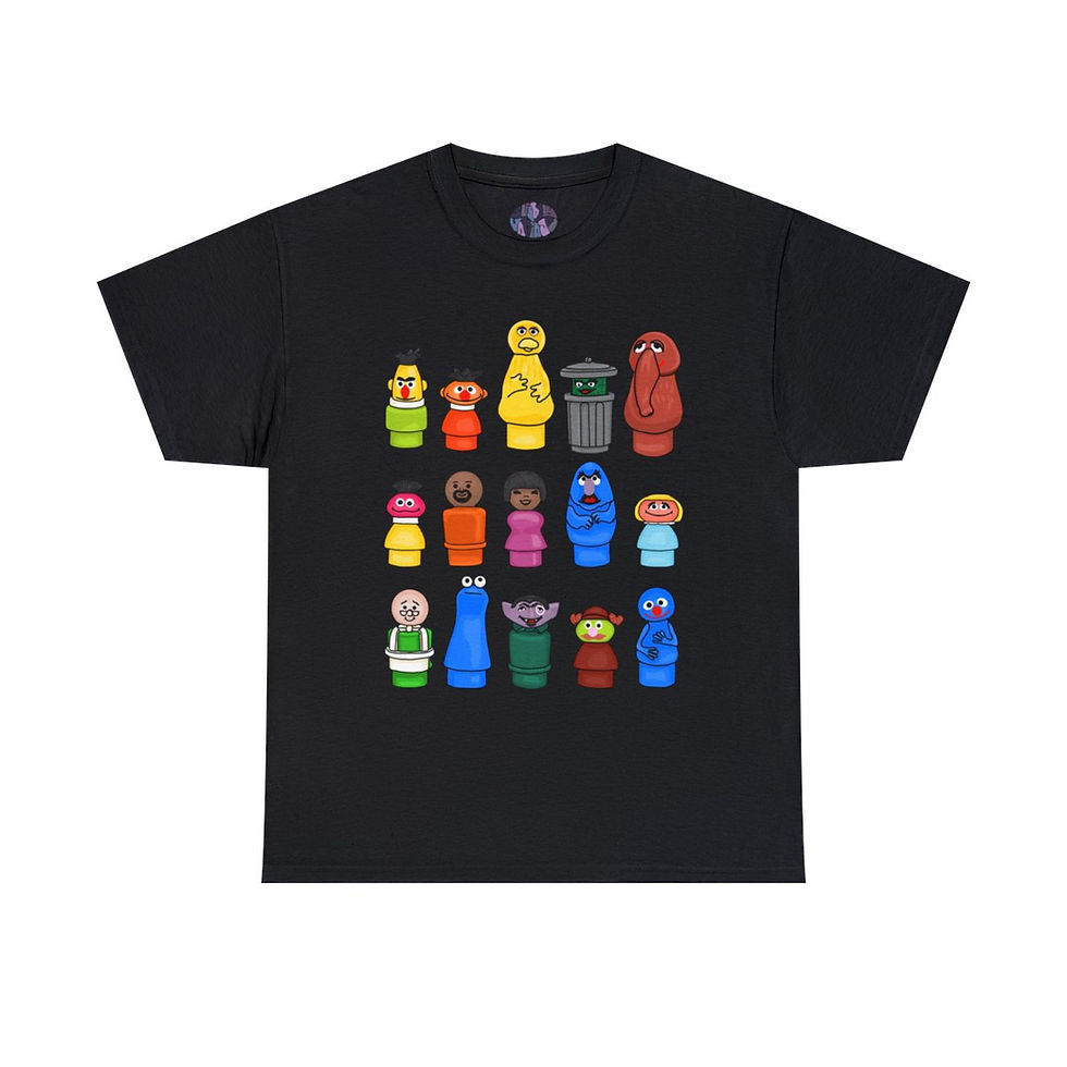 Thumbnail: Vintage FPLP Sunny Day Original Characters Unisex Heavy Cotton Tee