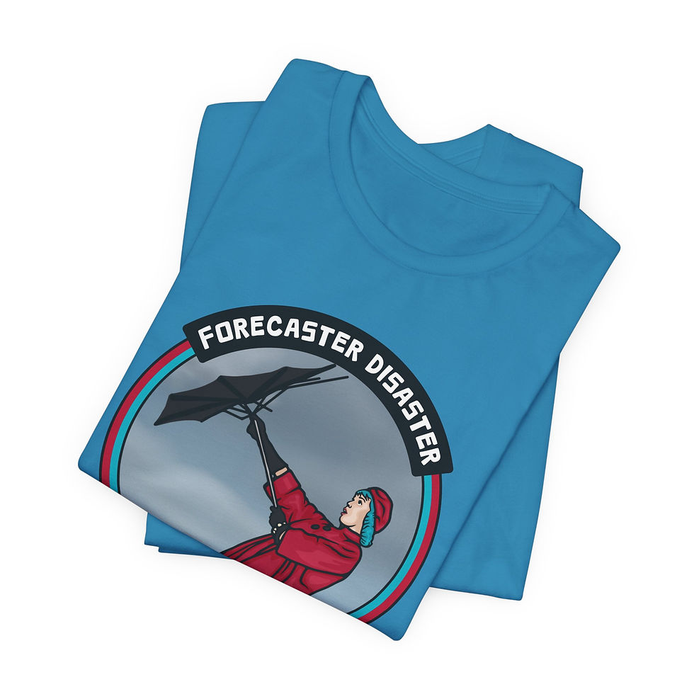 Thumbnail: Forecaster Disaster - Protect NOAA Retro Vintage Unisex T-Shirt, Quirky Graphic