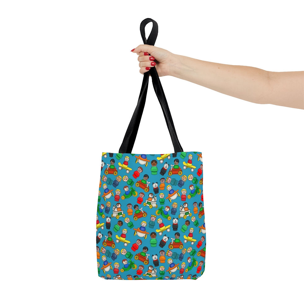 Thumbnail: Fisher Price Girl Gang All-Over Print Tote Bag