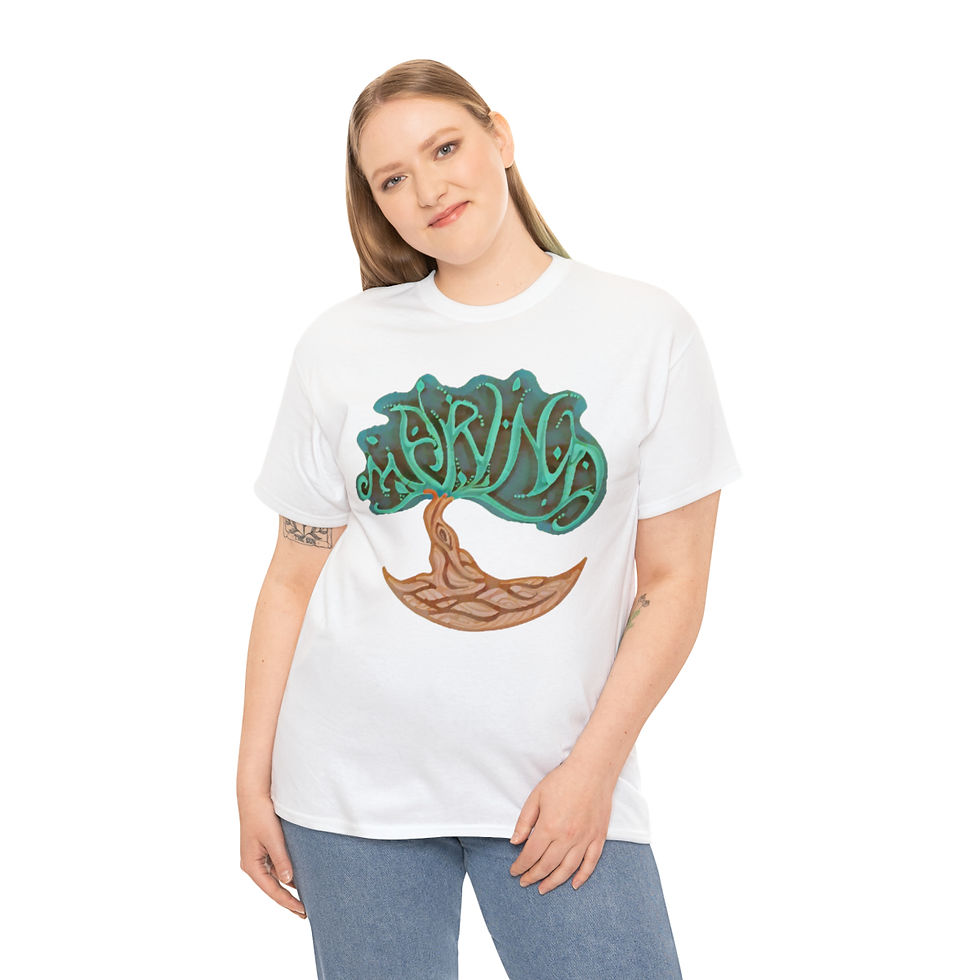 Thumbnail: Marina Tree Unisex Heavy Cotton Tee