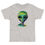 Thumbnail: Pop Art Alien Portrait - Toddler jersey t-shirt