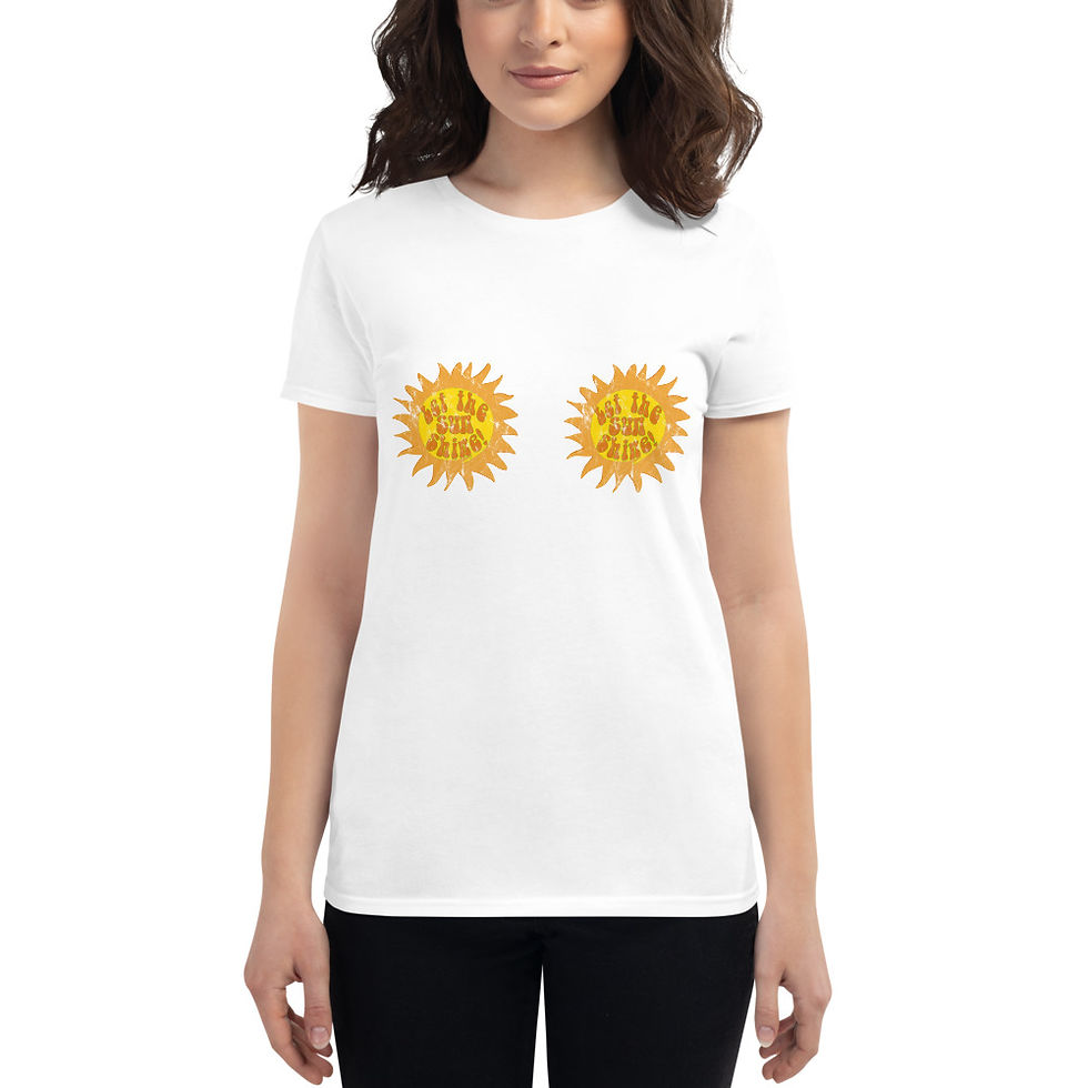 Thumbnail: Let The Sun Shine Tata Tee - Women's short sleeve t-shirt