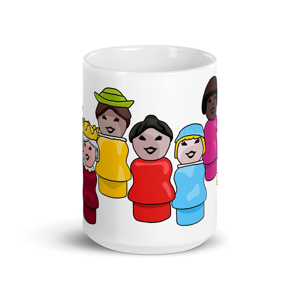 Thumbnail: Who are the Women in Your Neighborhood White glossy mug
