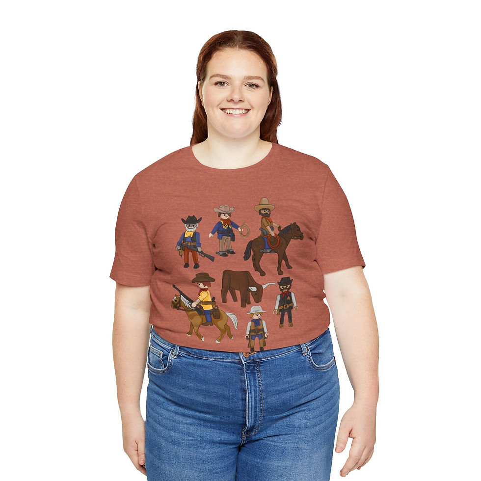 Thumbnail: Wild West Cowboys Toys Unisex Tee