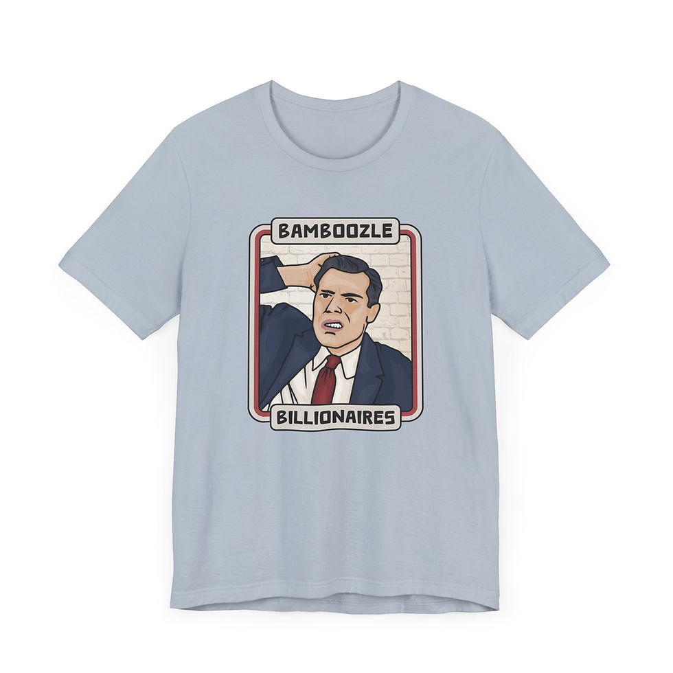 Thumbnail: Bamble Billionaires Retro Vintage Shirt, Funny Short Sleeve