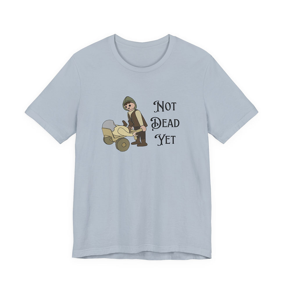 Thumbnail: Holy Grail Toys Unisex Graphic Print T-Shirt Retro Vintage Comedy Film