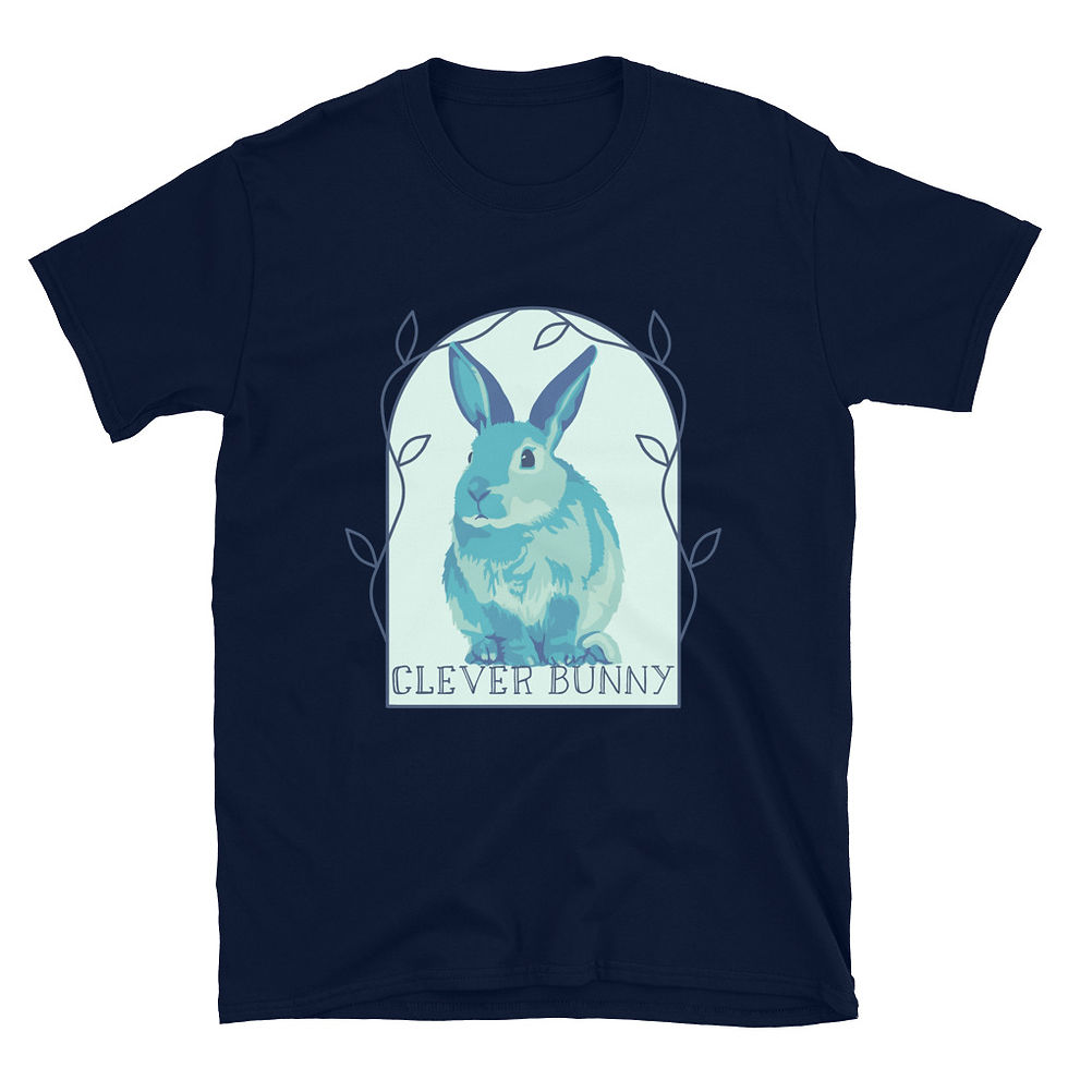 Thumbnail: Bunny Short-Sleeve Unisex T-Shirt