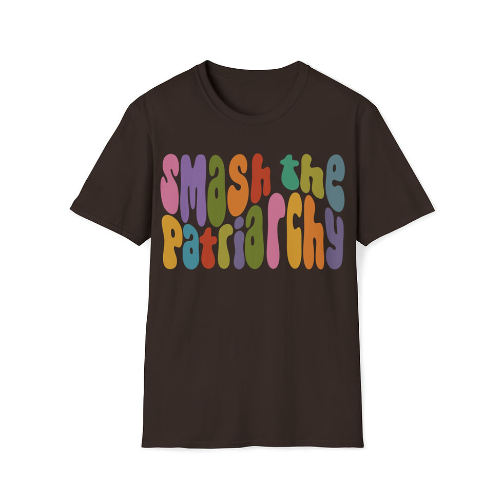 Thumbnail: Smash The Patriarchy Word Art Unisex Softstyle T-Shirt