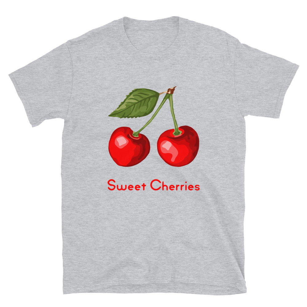 Sweet Cherries Short-Sleeve Unisex T-Shirt