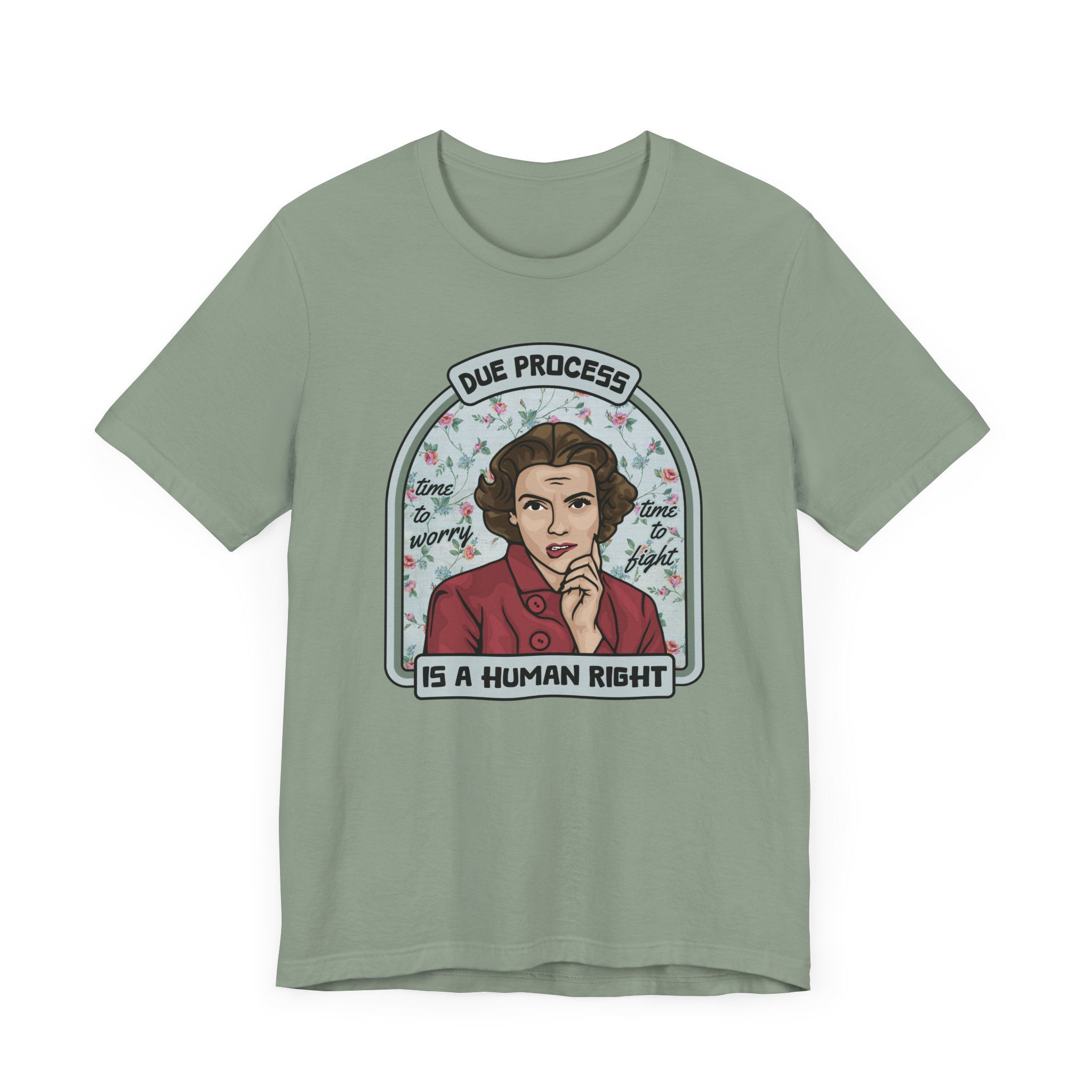 Due Process Unisex Graphic Print T-Shirt, Retro Vintage Vibes