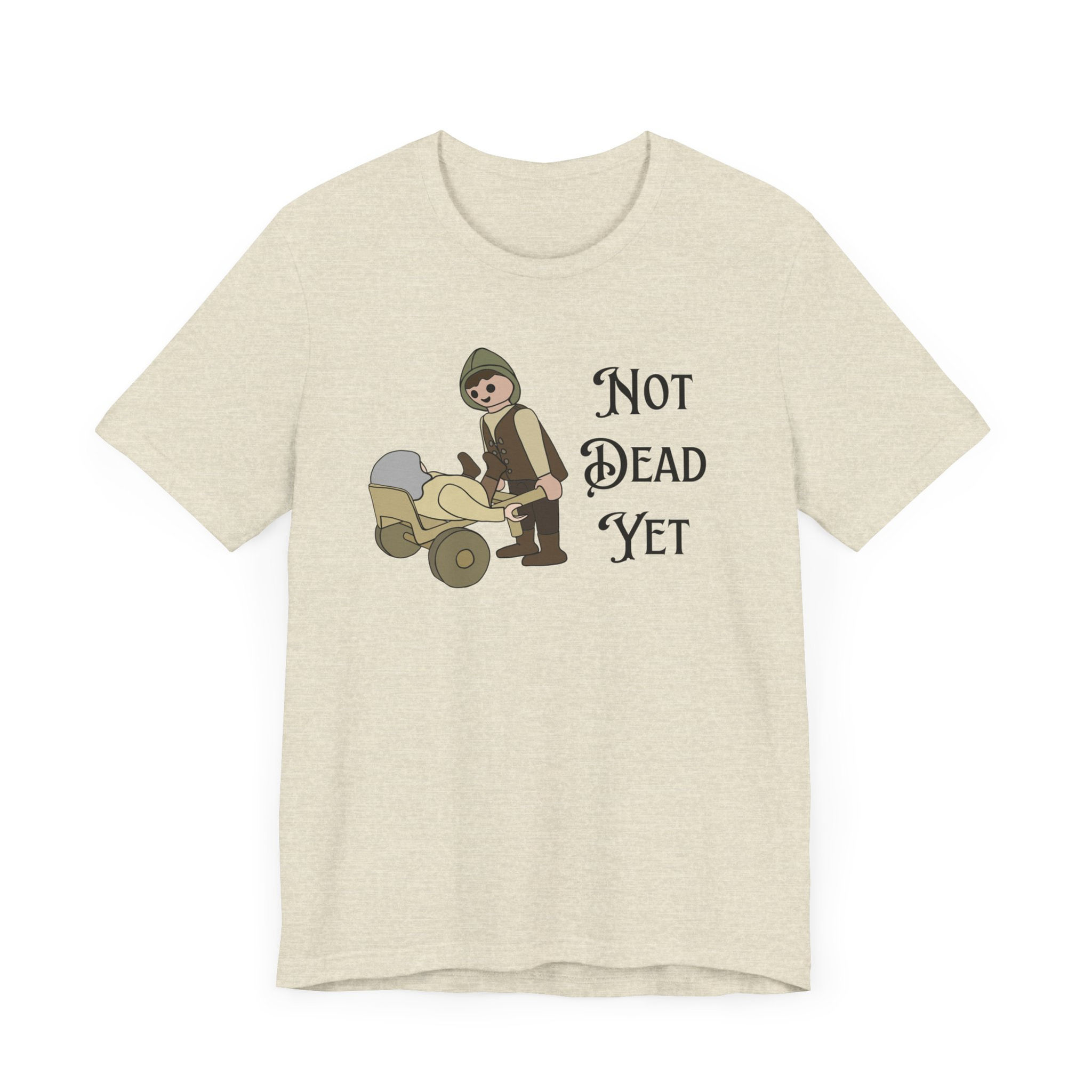 Not Dead Yet Unisex Graphic Print T-Shirt Retro Vintage Toys