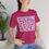 Thumbnail: Everyone Deserves Healthcare Word Art Unisex Graphic Print T-Shirt 