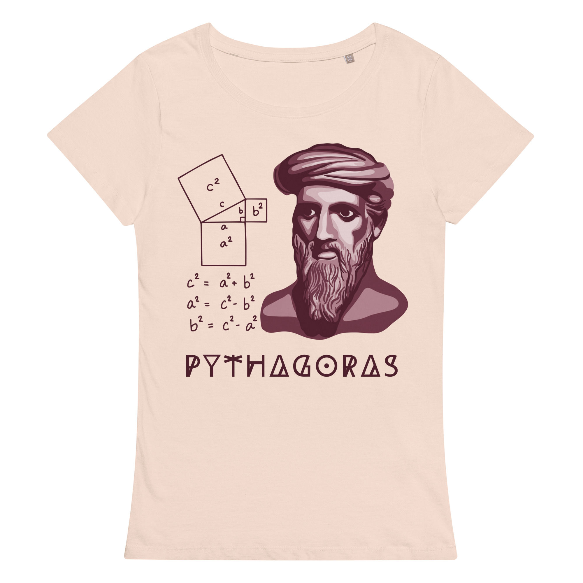 Pythagoras - Right Triangle MagicWomen’s basic organic t-shirt