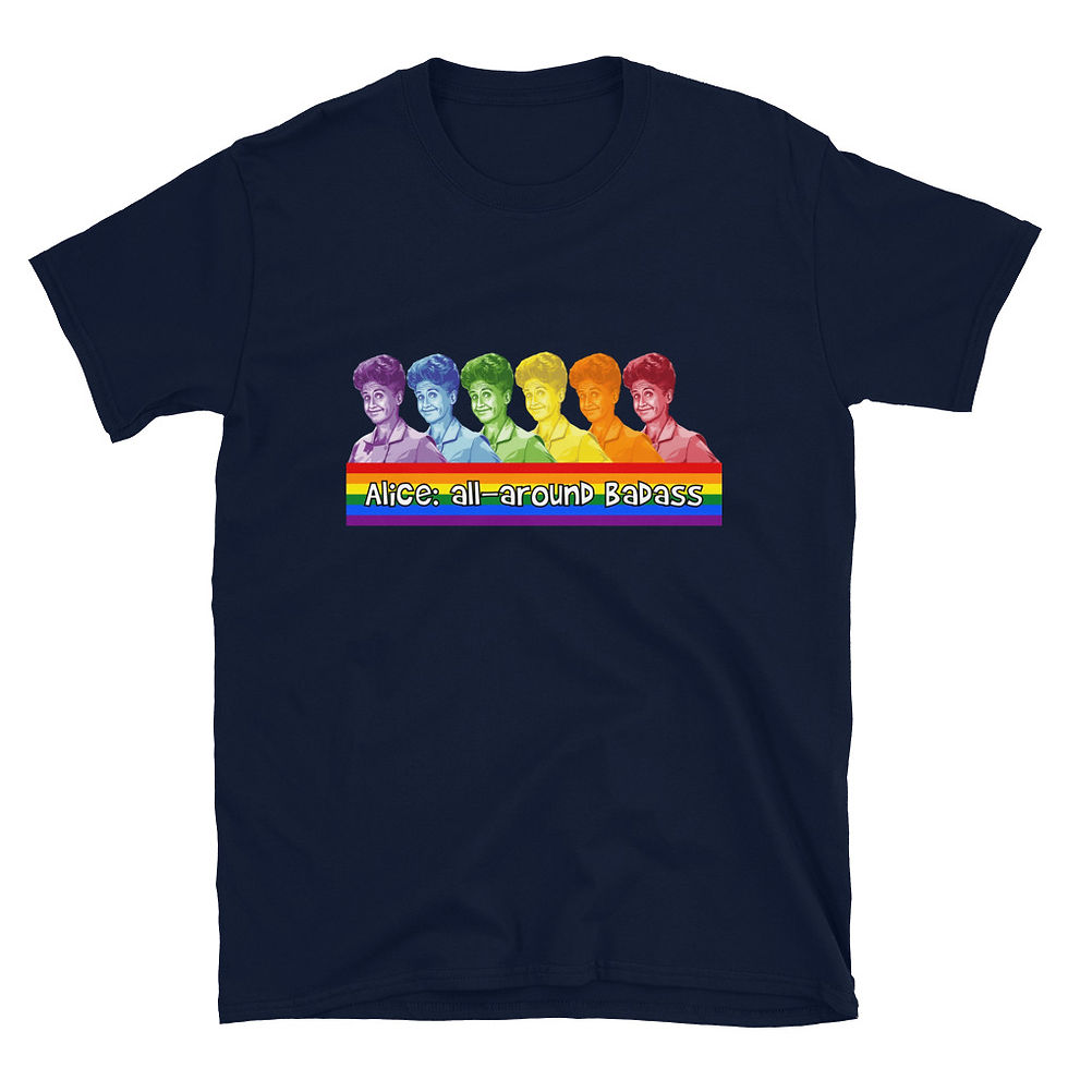 Thumbnail: Alice All-Around Badass Short-Sleeve Unisex T-Shirt