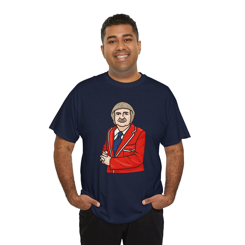 Thumbnail: Oh Captain, My Captain Unisex Heavy Cotton Tee