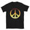 Thumbnail: Washed and Worn Peace Sign With 70s Stripes Short-Sleeve Unisex T-Shirt
