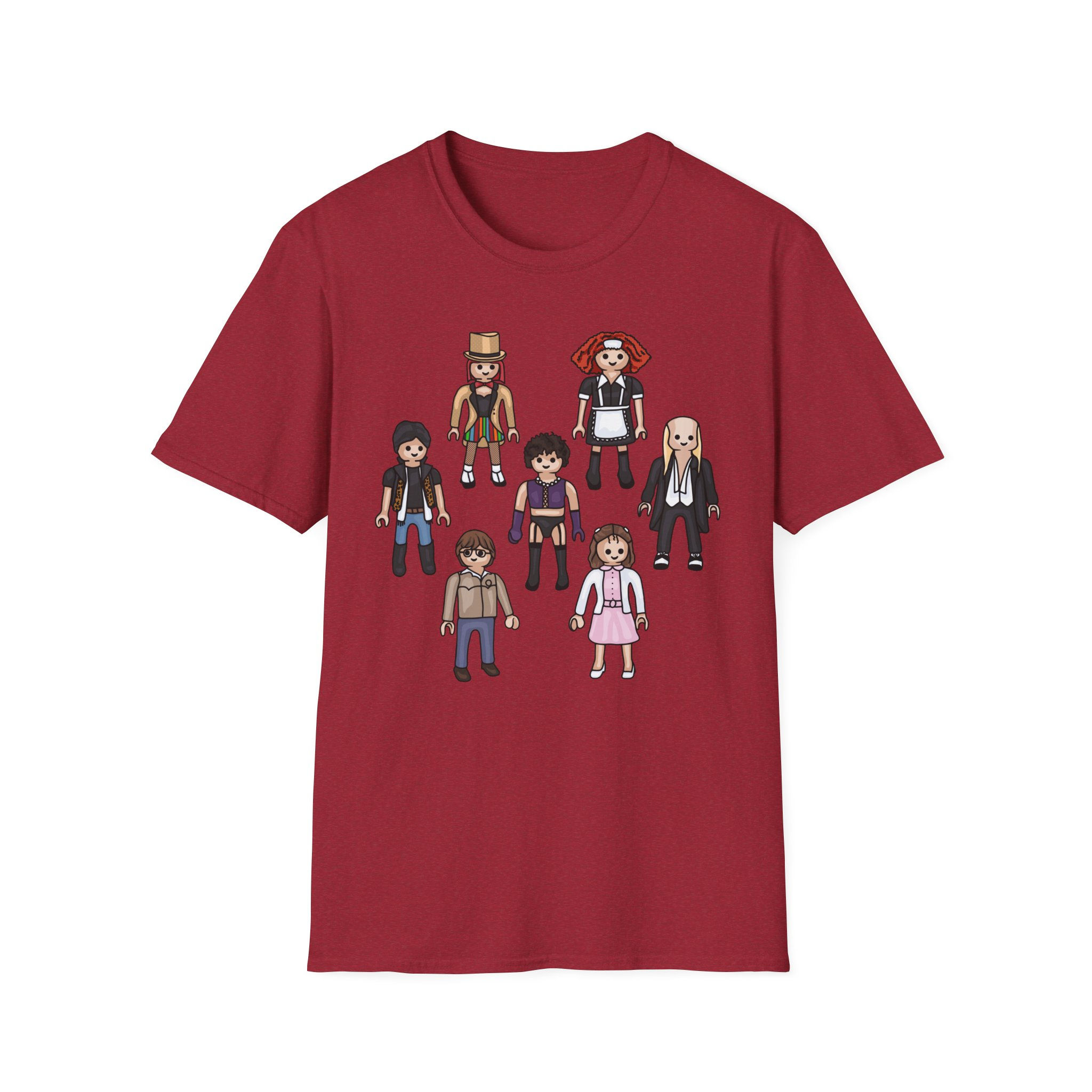 Comedy Horror Musical Characters T-Shirt