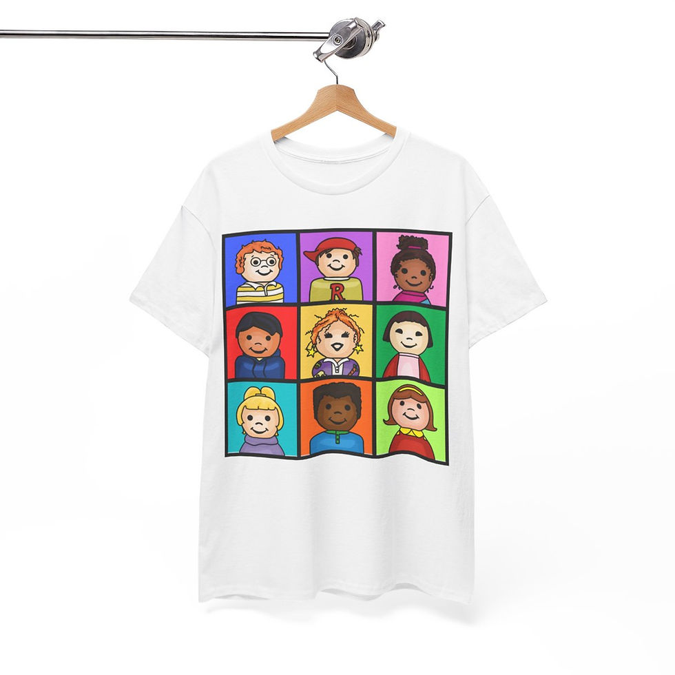 Thumbnail: Little Magic School Bus Class Photo Unisex Heavy Cotton Tee