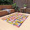 Thumbnail: Bright Geometric Outdoor Rug