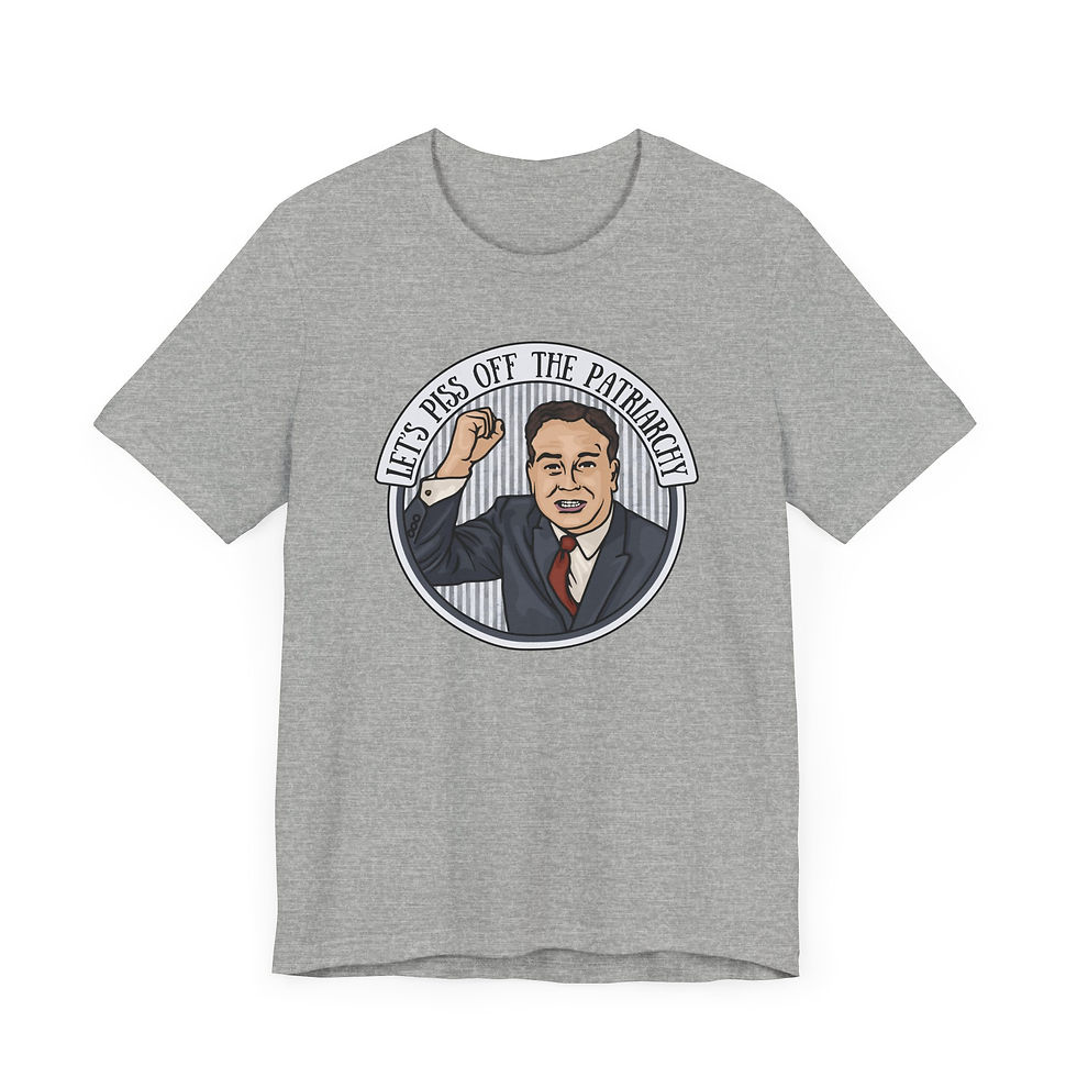 Thumbnail: Let's Piss Off The Patriarchy Funny Short Sleeve T-Shirt Graphic Tee