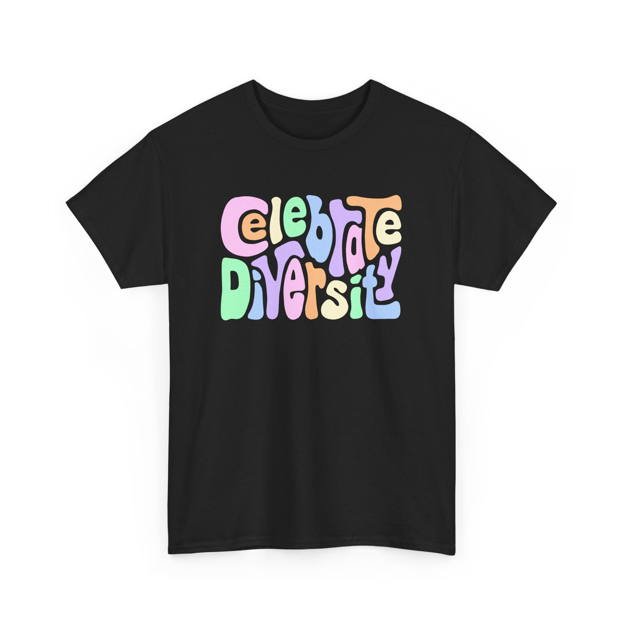 Celebrate Diversity Unisex Heavy Cotton Tee - Inclusive Fashion Statement