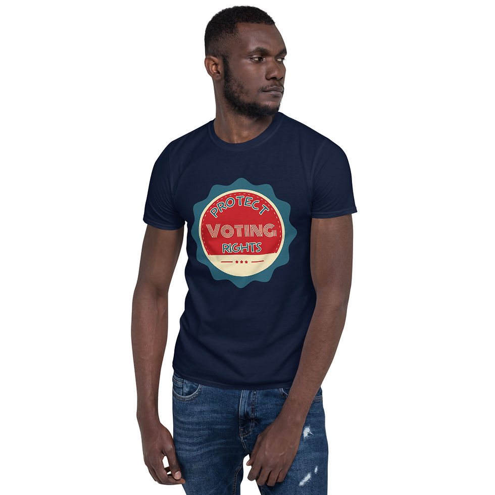Thumbnail: Protect Voting Rights - Short-Sleeve Unisex T-Shirt