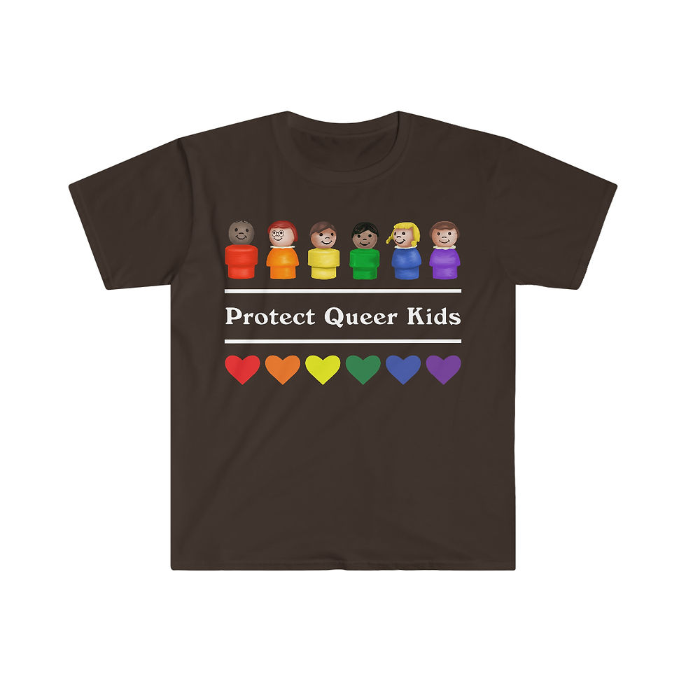 Thumbnail: Protect Queer Kids Unisex Softstyle T-Shirt