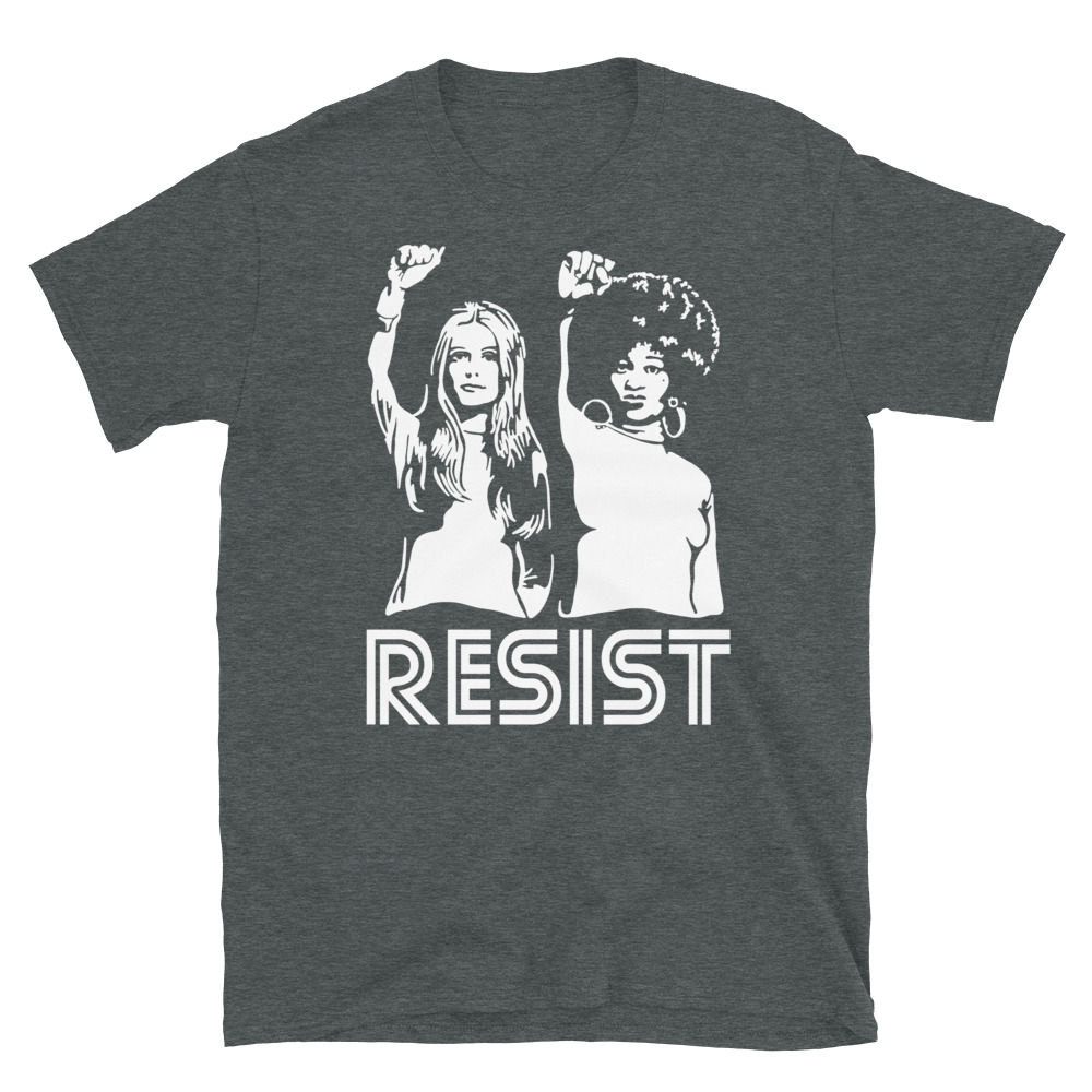 Gloria Steinem and Angela Davis Resist Short-Sleeve Unisex T-Shirt