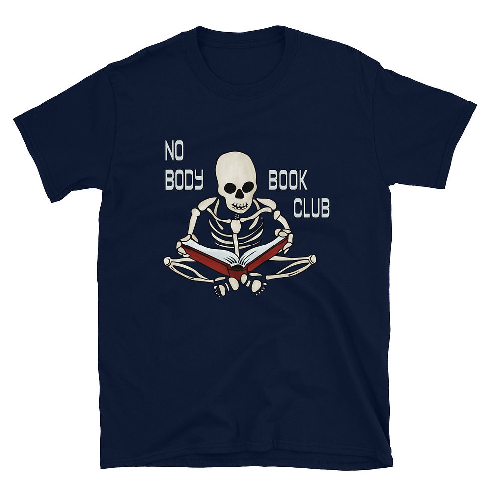No Body Book Club - Short-Sleeve Unisex T-Shirt