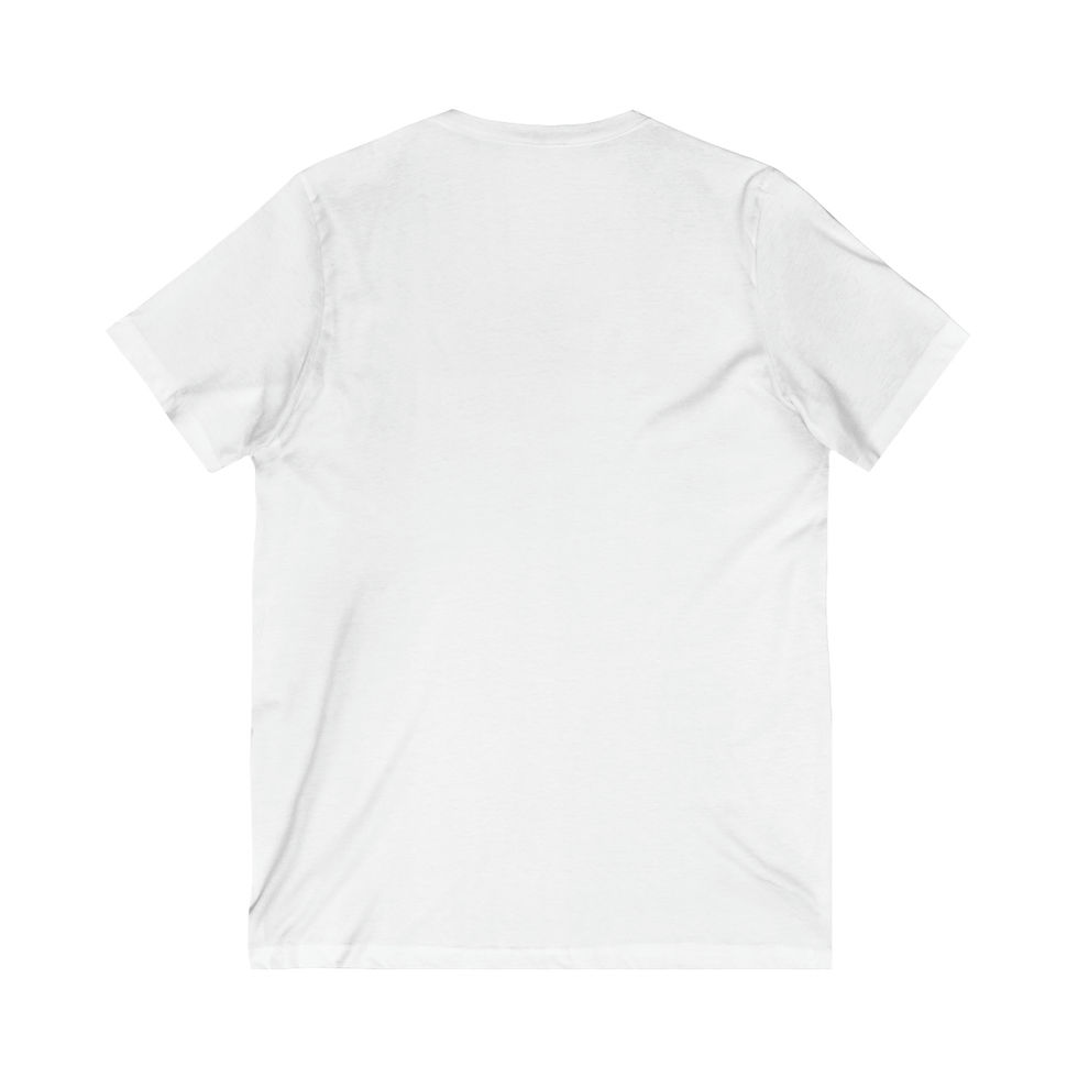 Thumbnail: Little Round People Unisex Jersey Short Sleeve V-Neck Tee