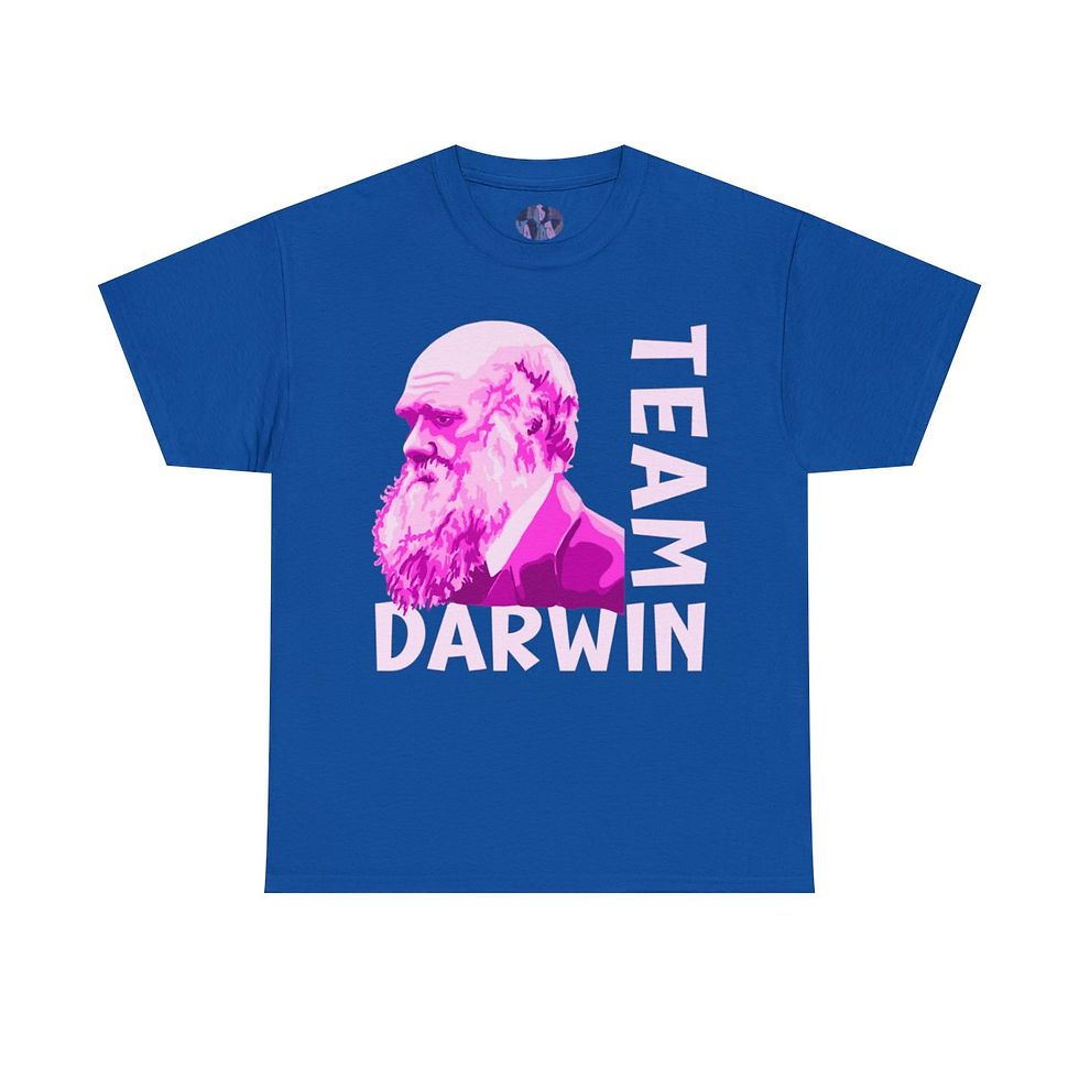 Thumbnail: Charles Darwin - Unisex Heavy Cotton Tee