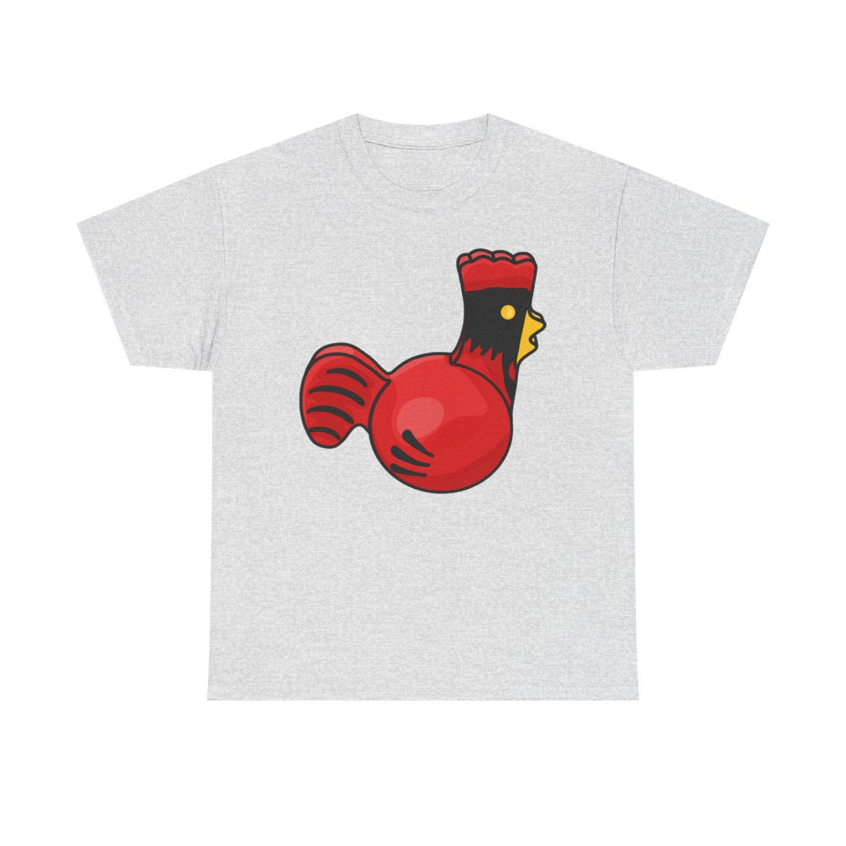 Little Farm Rooster Unisex Heavy Cotton Tee